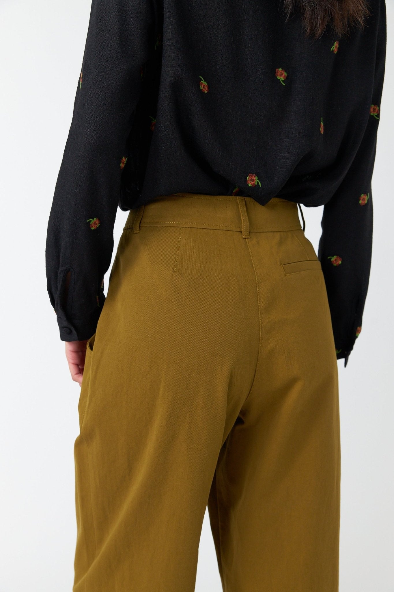 Sylvester | Utility Trouser | Khaki | Palm Boutique