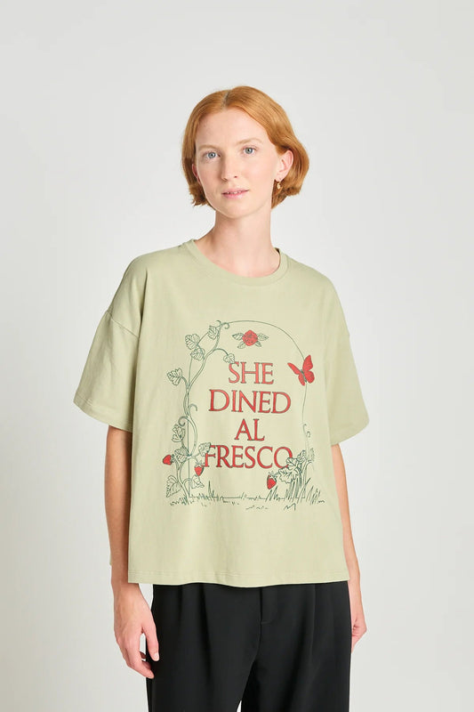 twenty - seven names | Al dente tee | Sage | Palm Boutique