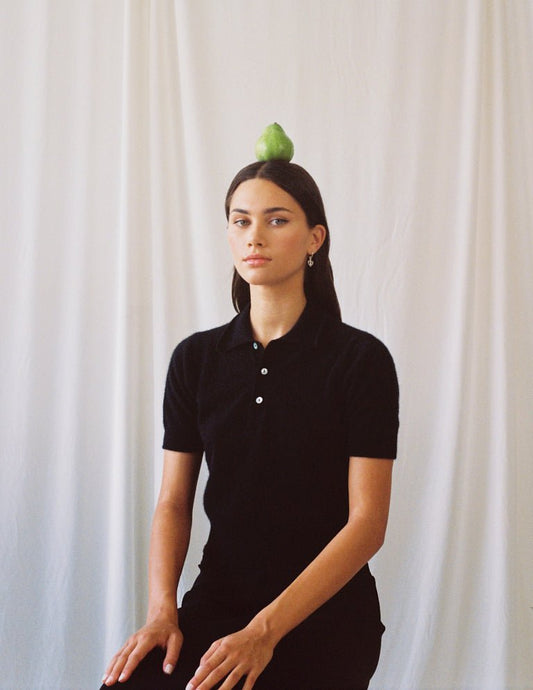 twenty - seven names | Alchemist Polo | Black | Palm Boutique