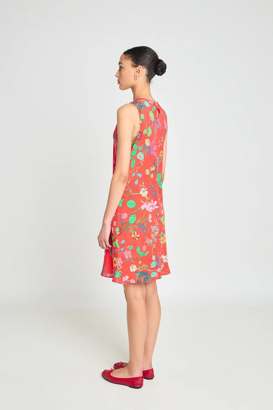 twenty - seven names | Butterflies Dress | Red Floral | Palm Boutique
