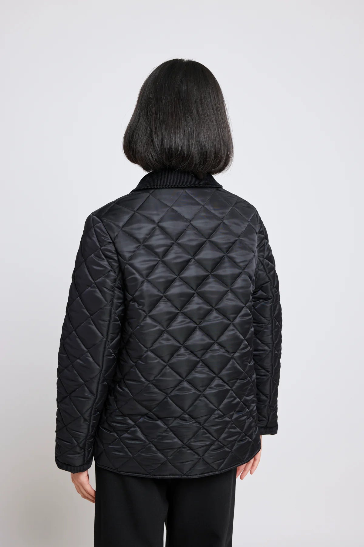 twenty - seven names | Mind games jacket | Black quilting | Palm Boutique
