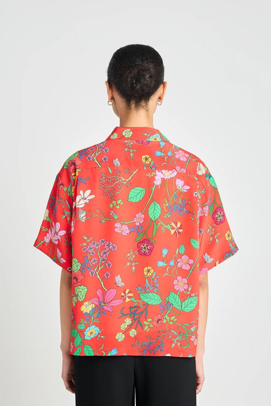 twenty - seven names | Oasis Shirt | Red Floral | Palm Boutique