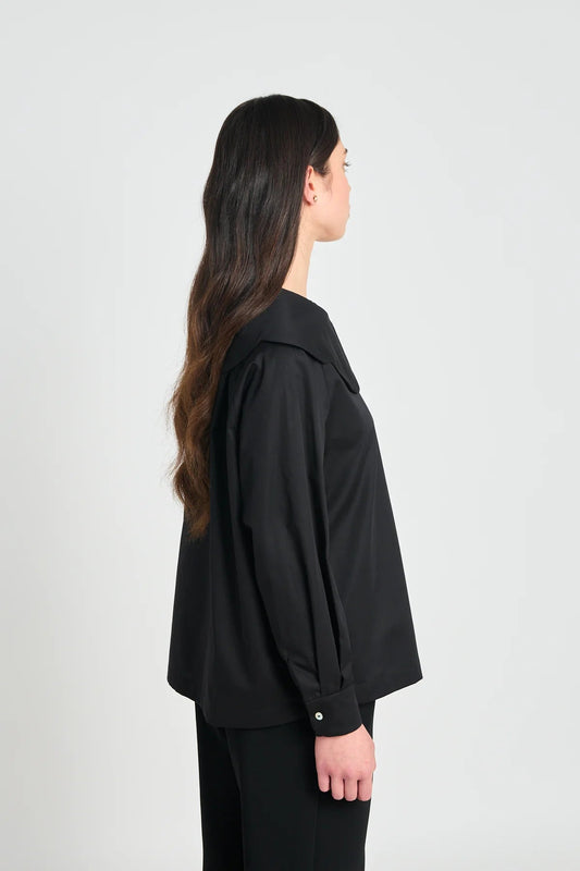 twenty - seven names | Prediction Blouse | Black | Palm Boutique