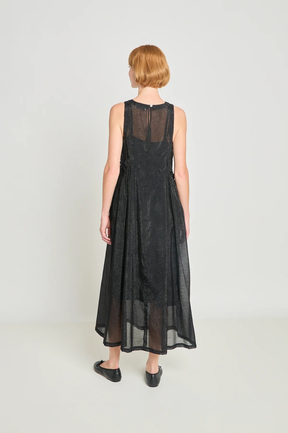 twenty - seven names | Reflections Dress | Black Floral Gauze | Palm Boutique