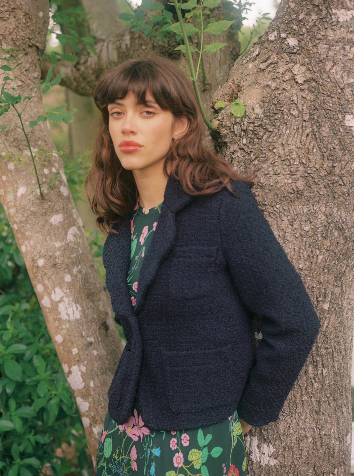 twenty - seven names | Theory Blazer | Navy | Palm Boutique