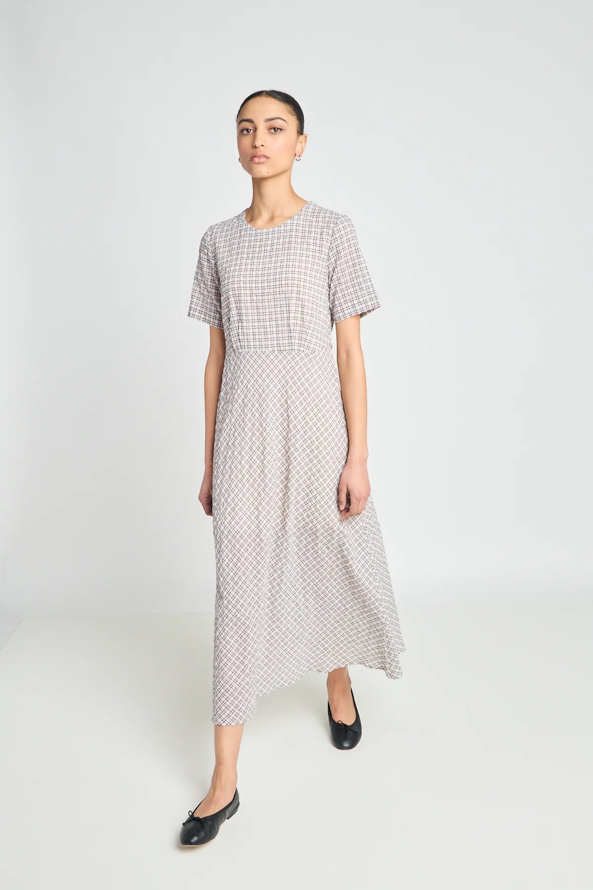 twenty - seven names | Univeral Dress | Pale Pink Check | Palm Boutique