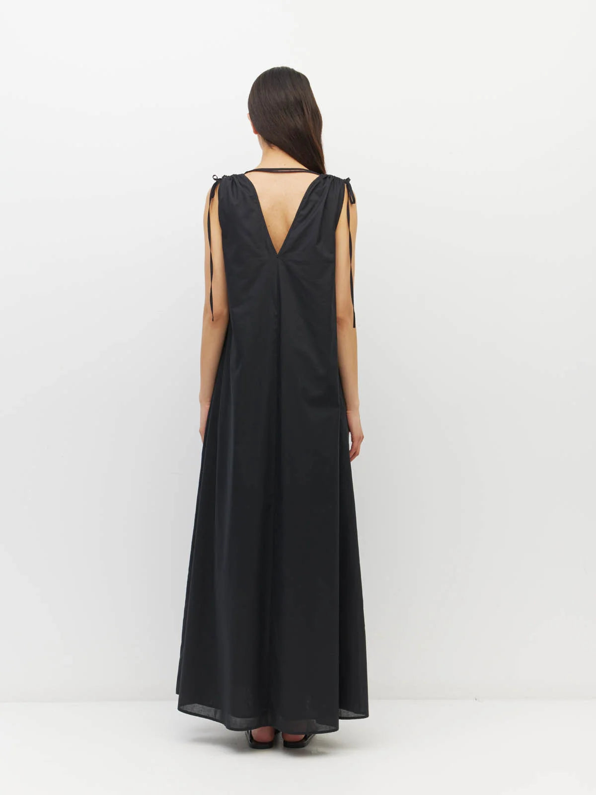 Tulia Dress (Resort Cotton) Black