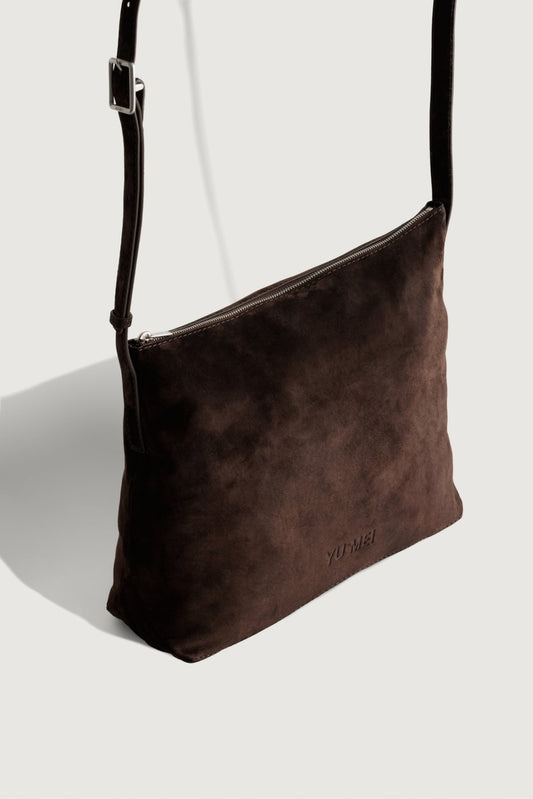 Yu Mei | Braidy Bag | Umber Suede | Palm Boutique