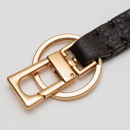 Yu Mei | Key Fob | Molasses Deer Nappa | Palm Boutique