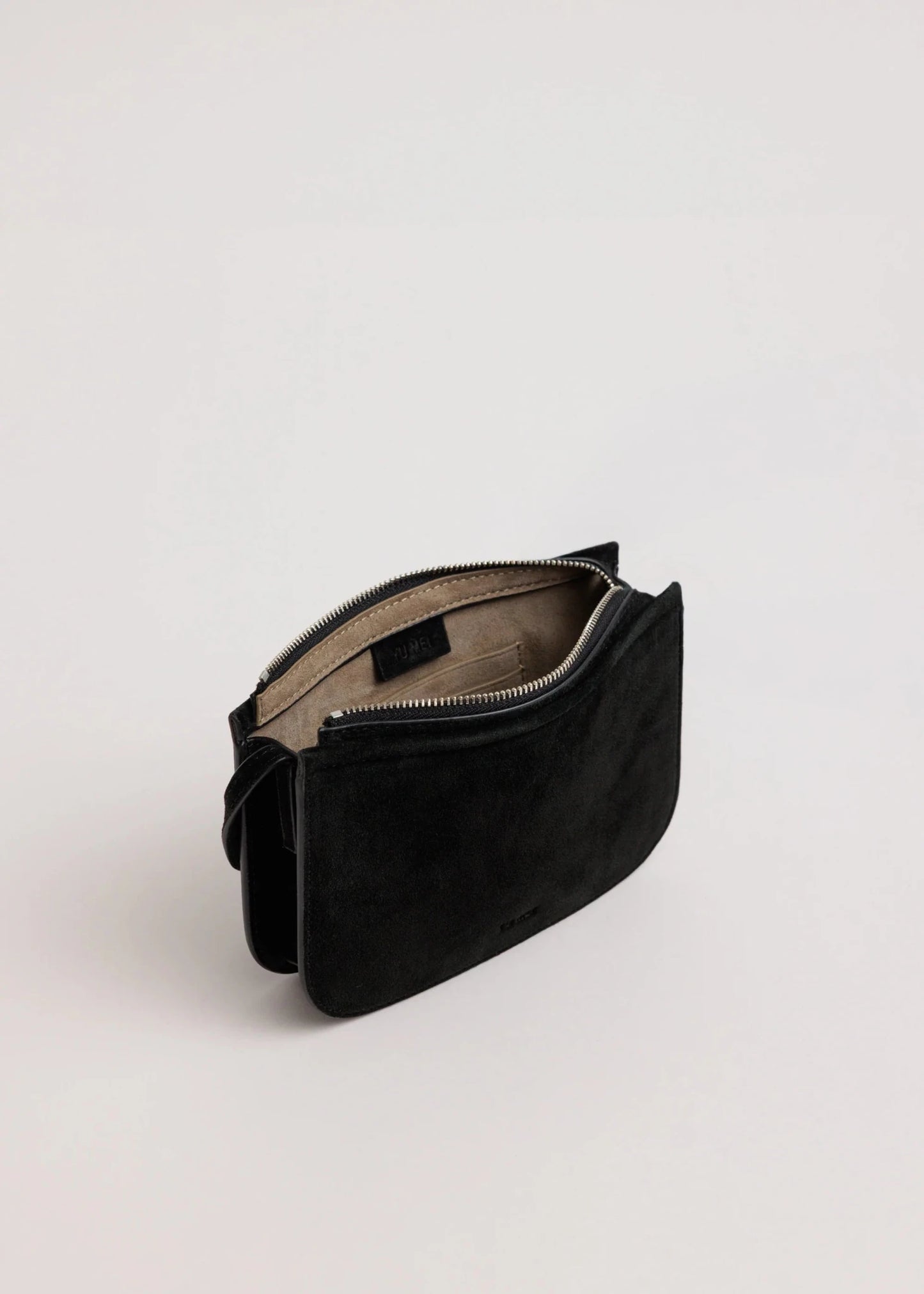 Yu Mei | Vi Bag | Black Suede | Palm Boutique