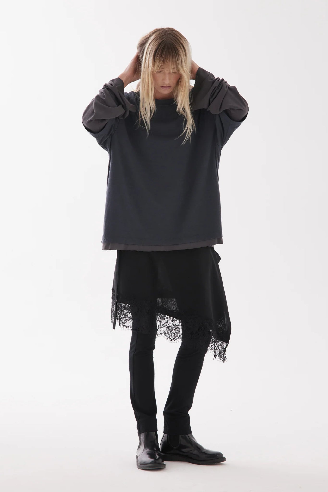 Zambesi | Layer Tee | Charred | Palm Boutique