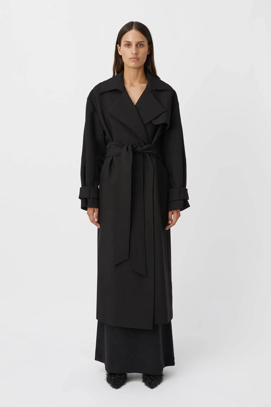 Camilla and Marc | Mackinley Trench Coat | Black | Palm Boutique