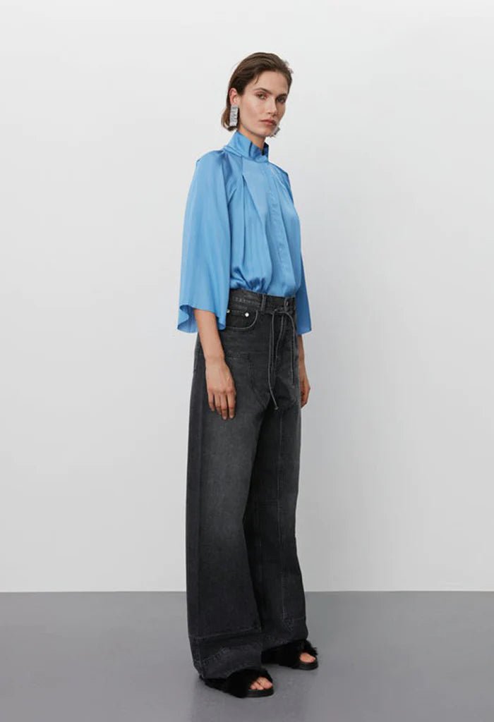 DAY Birger Et Mikkelsen | Jules Blouse | Silver Lake Blue | Palm Boutique
