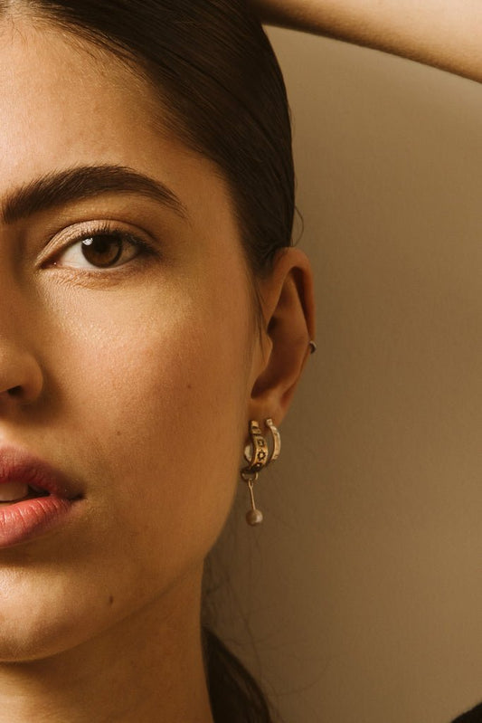 Company Of Strangers | Gypsy hoops | Silver | Palm Boutique