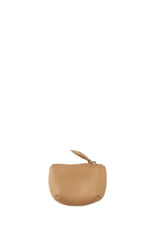 Karen Walker | Leather Bindle Coin Purse | Camel | Palm Boutique