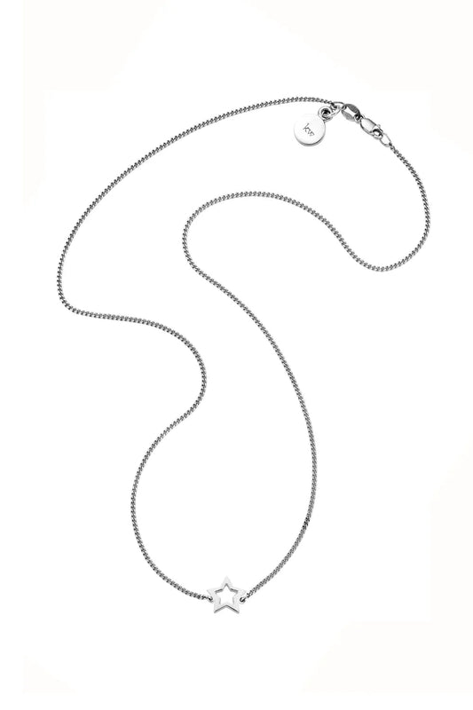 Karen Walker | Mini Star Necklace | Silver | Palm Boutique