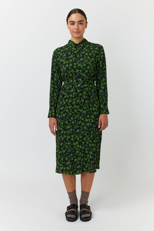 Kate Sylvester | Gardenia Shirt Dress | Black | Palm Boutique