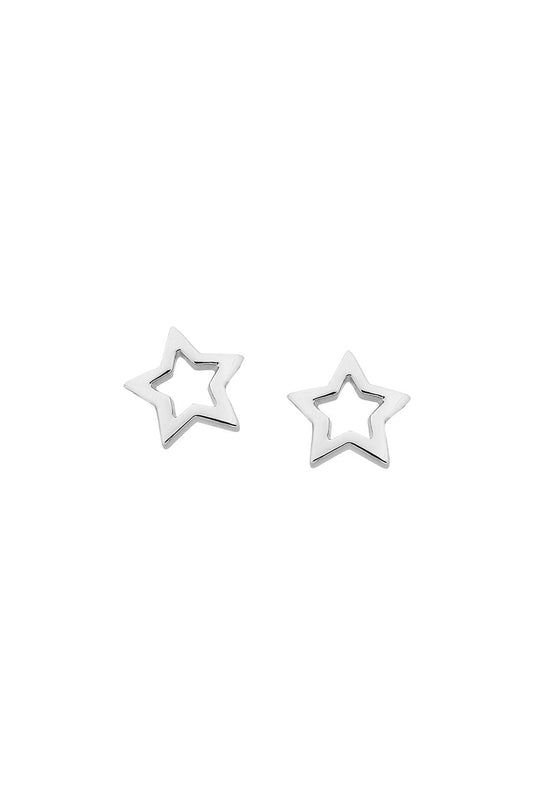 Karen Walker | Mini star studs | Silver | Palm Boutique