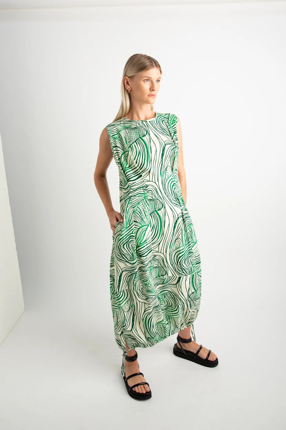 Nyne | Ara Dress | Verdant Print | Palm Boutique