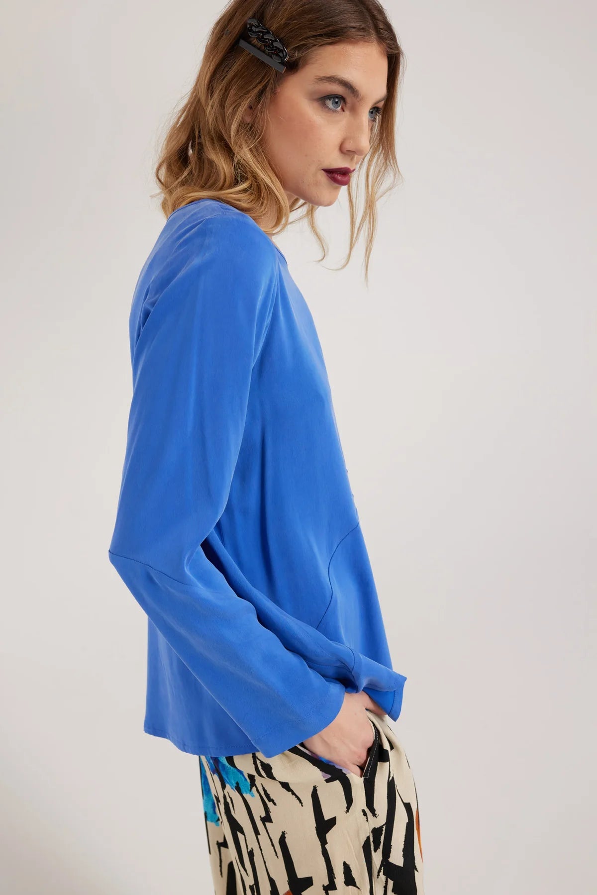 Nyne | Jewel Top | Cobalt | Palm Boutique