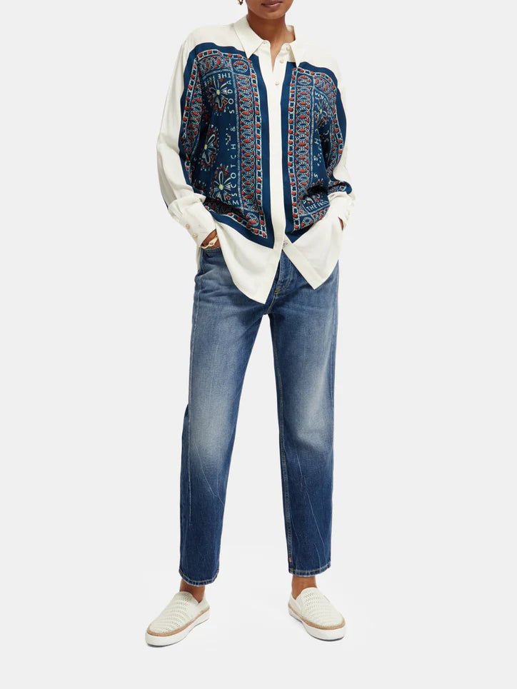 Scotch & Soda | Relaxed Fit Shirt | Bandana Print | Palm Boutique