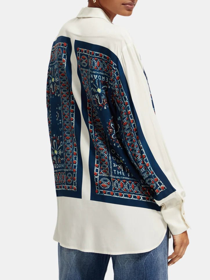 Scotch & Soda | Relaxed Fit Shirt | Bandana Print | Palm Boutique