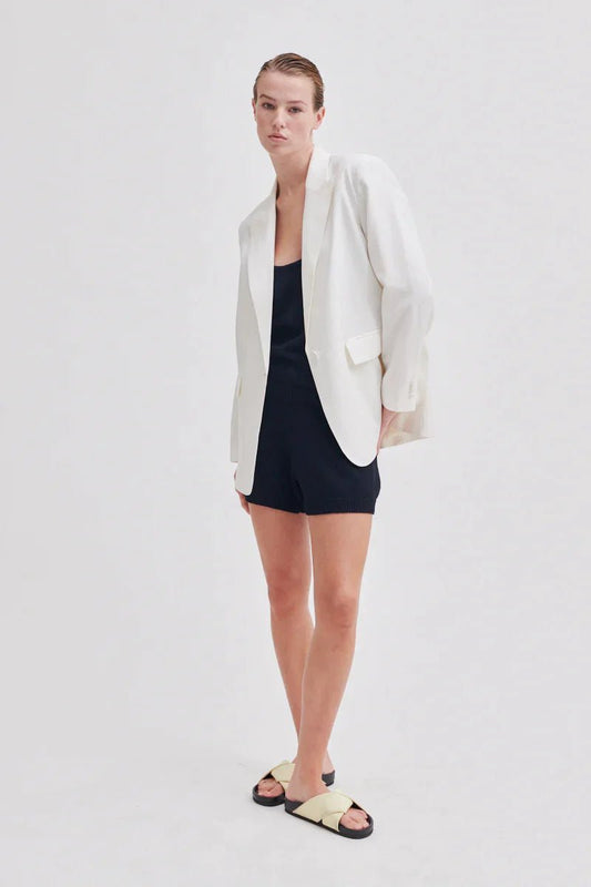 Second Female | Disa New Blazer | White | Palm Boutique