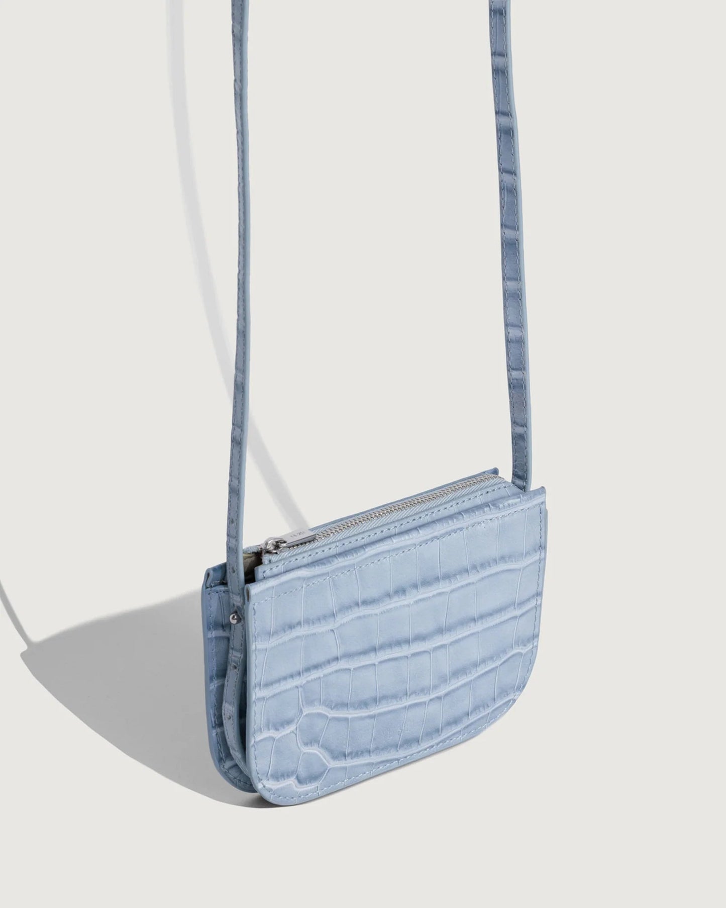 Yu Mei | Mini Vi Pouch | Moon Croc | Palm Boutique