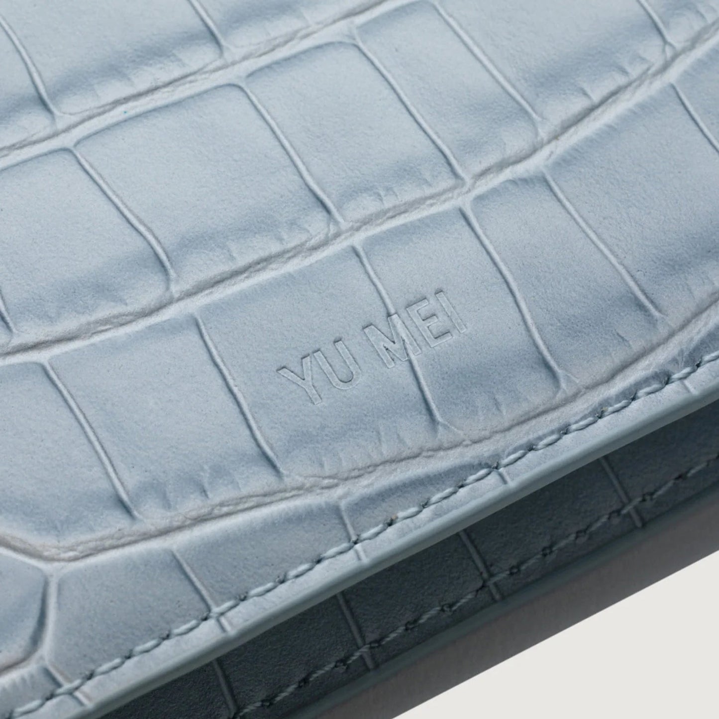 Yu Mei | Mini Vi Pouch | Moon Croc | Palm Boutique
