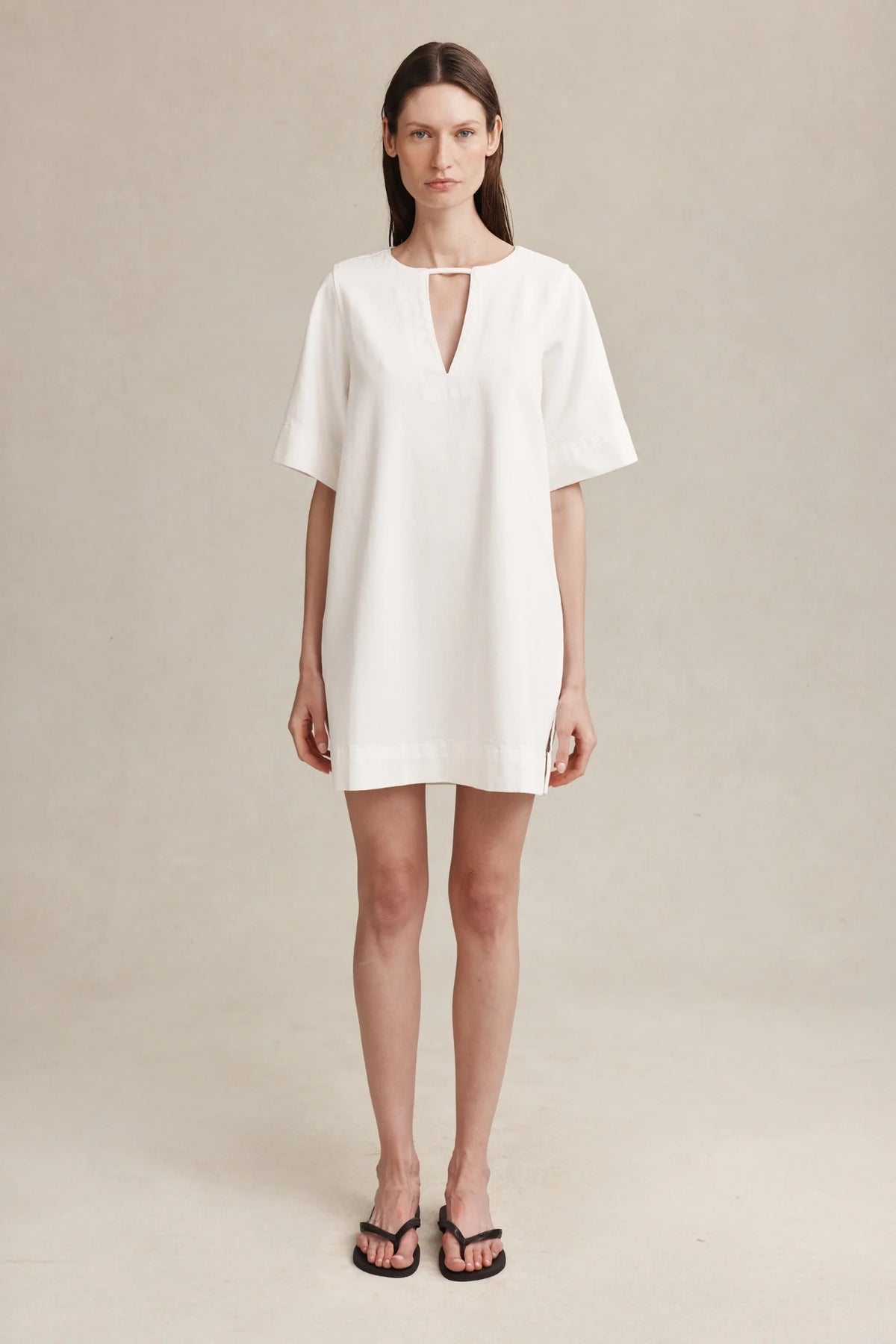 Rennie Dress | Blanc