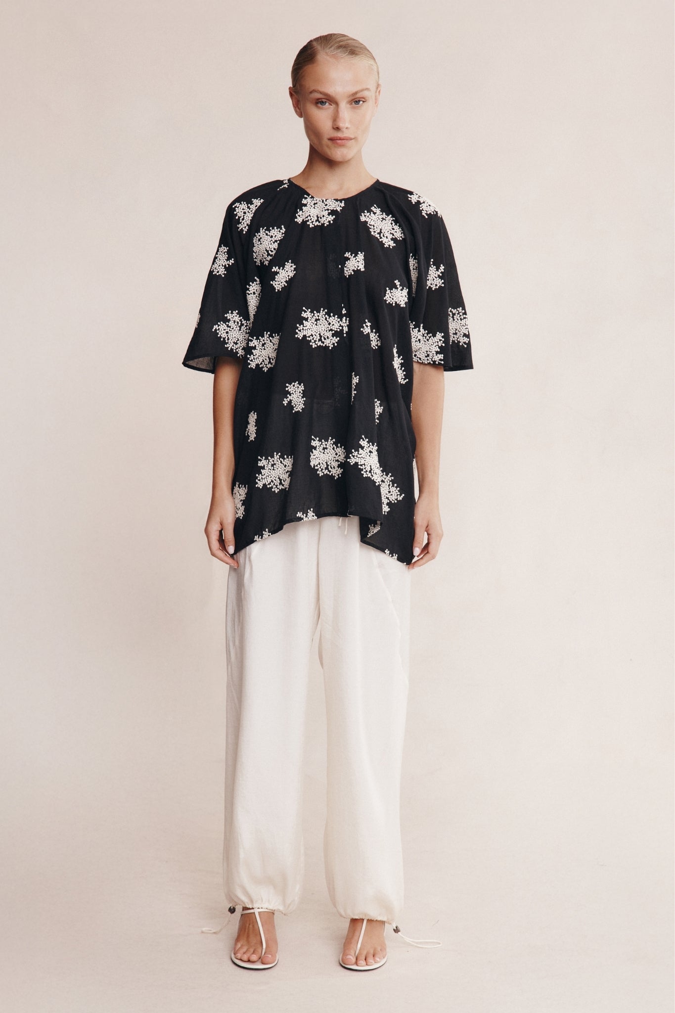 Liberty Short Sleeve Shirt | Rice Flower