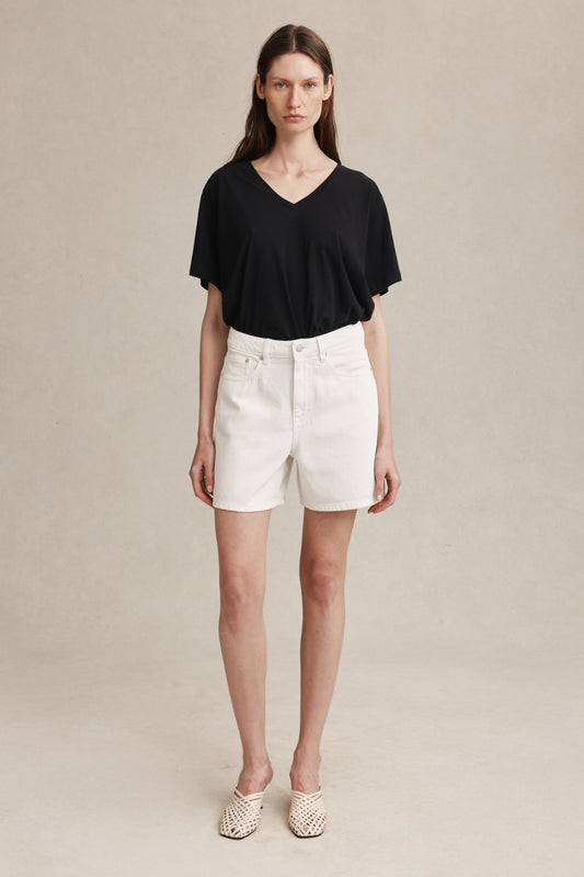 Classic Jean Shorts | Blanc