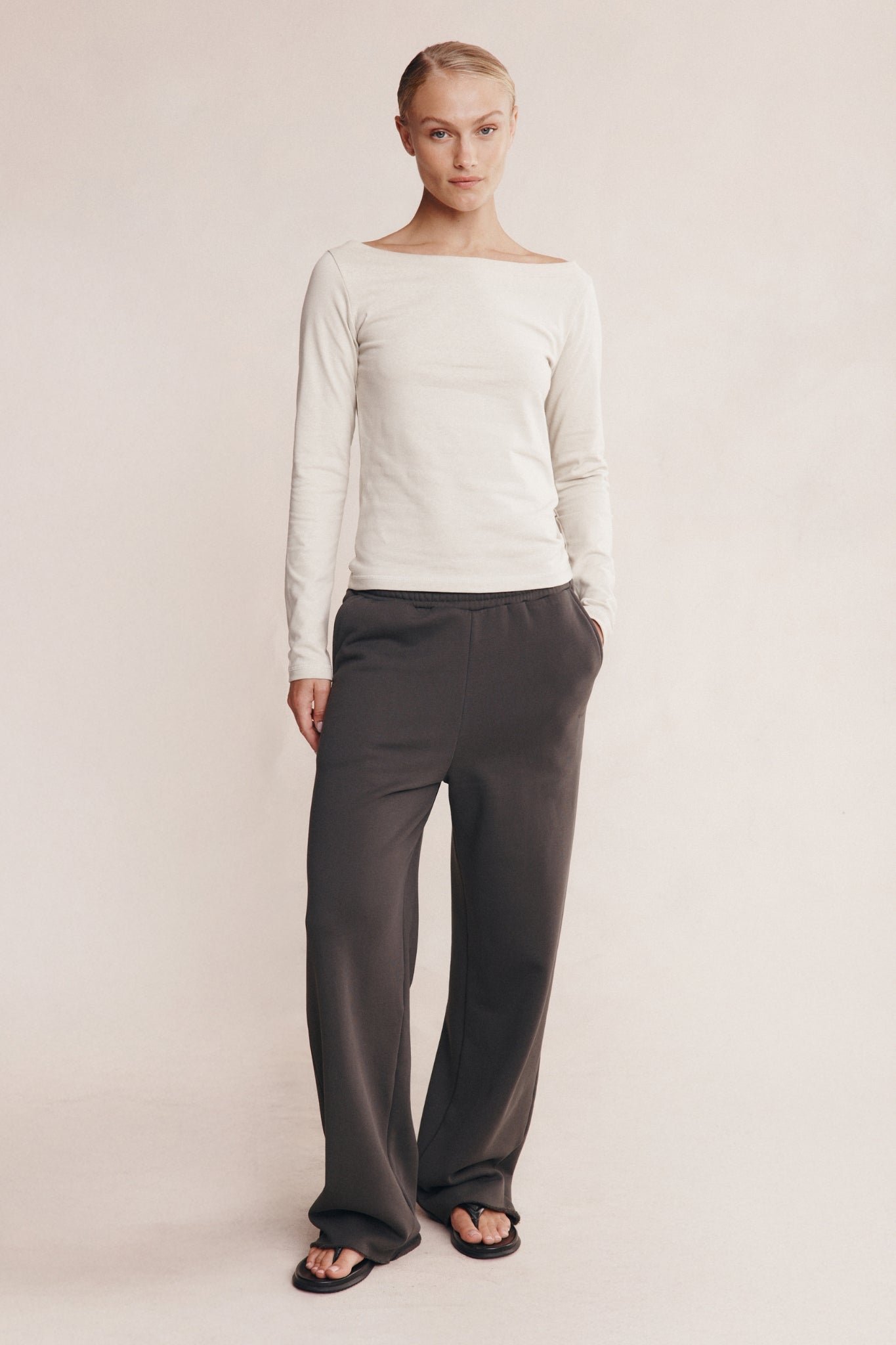 Thalia Long Sleeve Tee | Silt