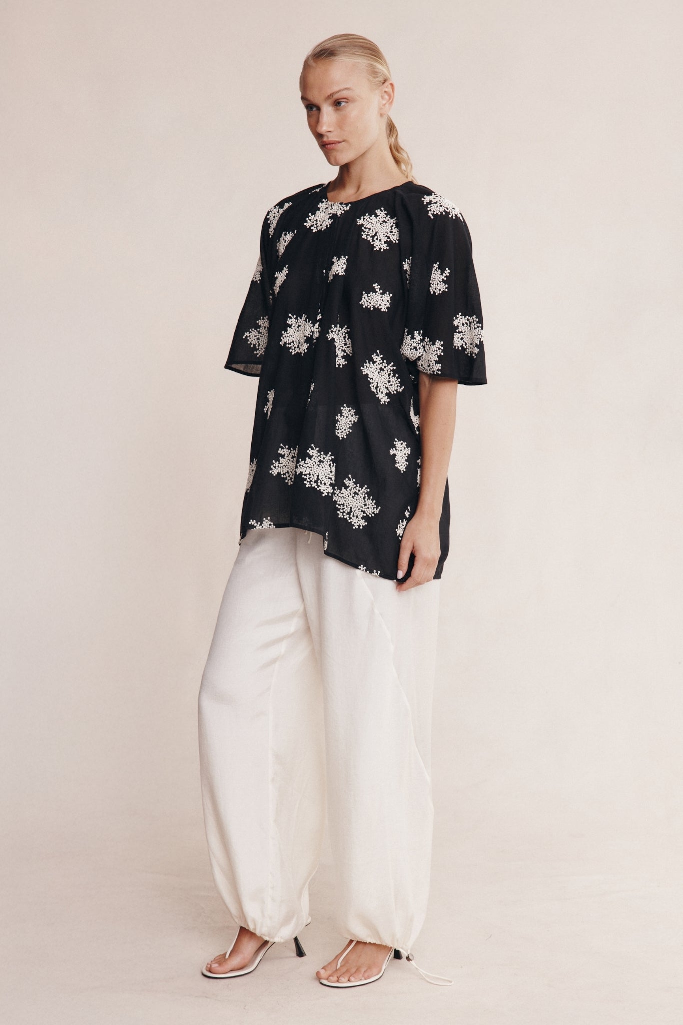 Liberty Short Sleeve Shirt | Rice Flower