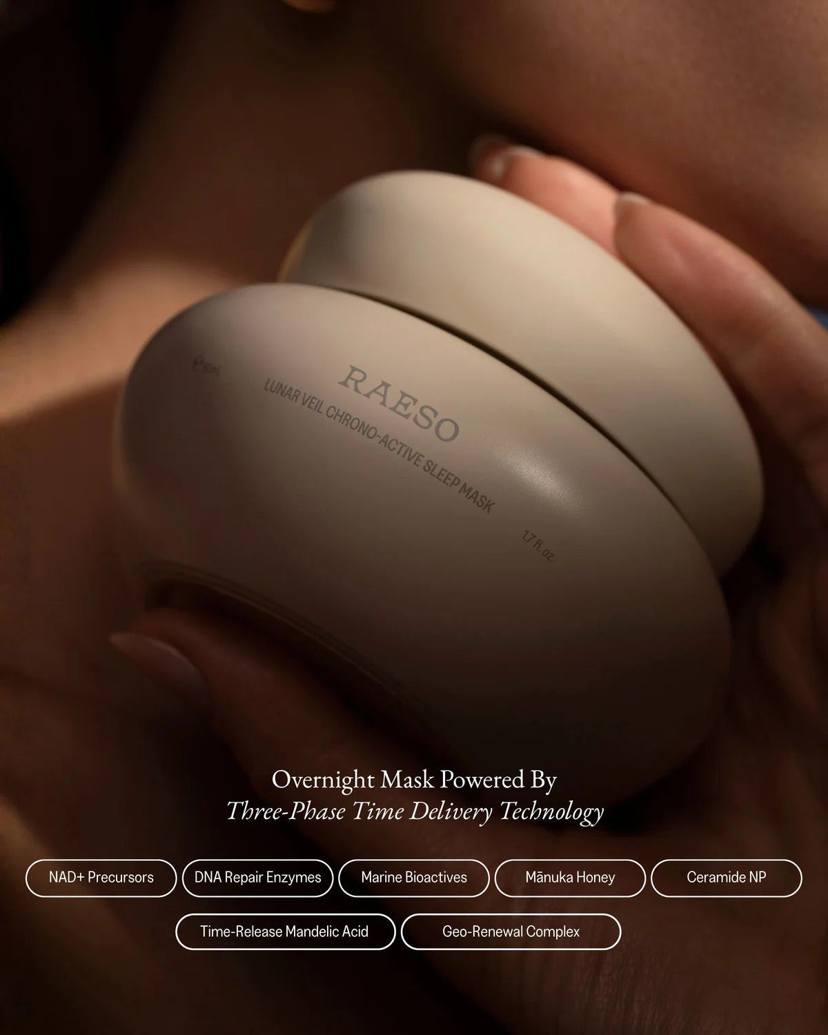 Lunar Veil Chrono Active Sleep Mask | 50ml
