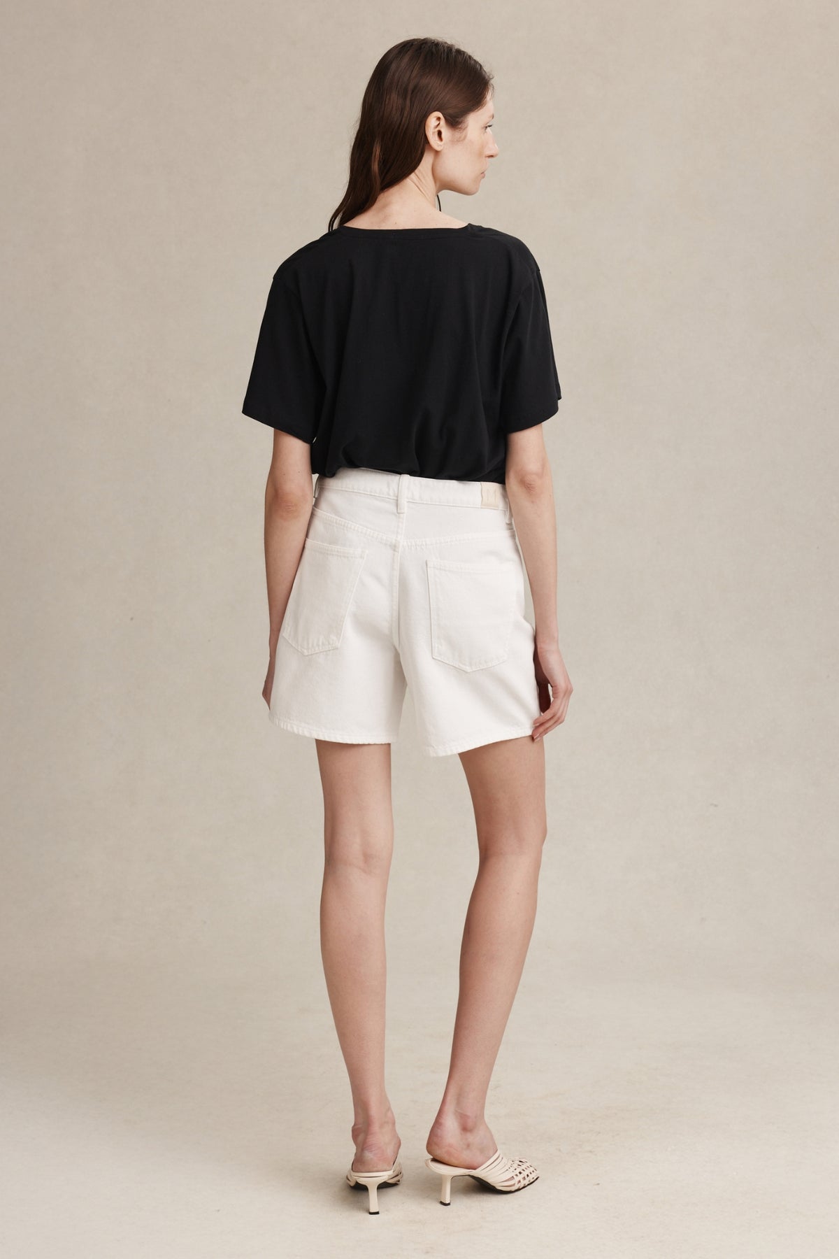 Classic Jean Shorts | Blanc