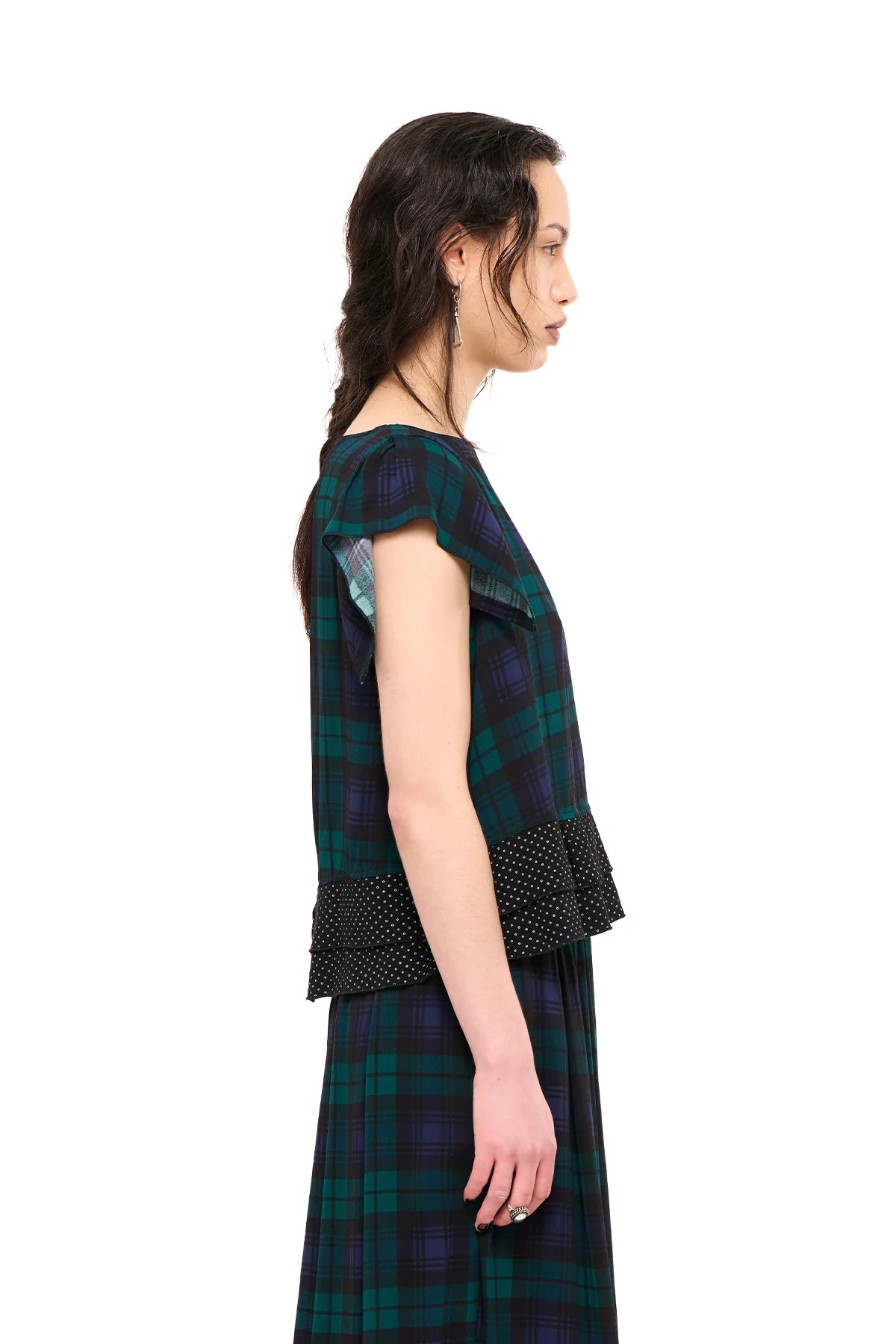 Party Top | Blackwatch Tartan