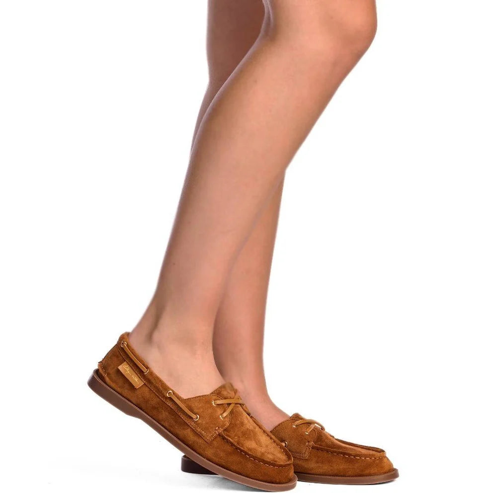 Kokomo Deck Shoe | Tan Suede