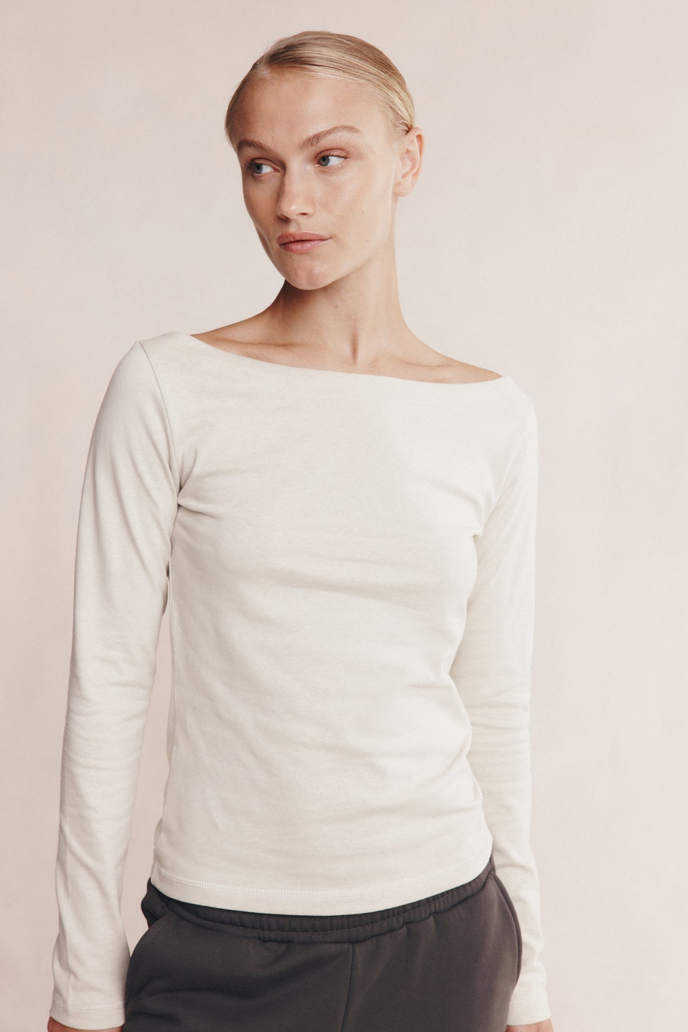 Thalia Long Sleeve Tee | Silt