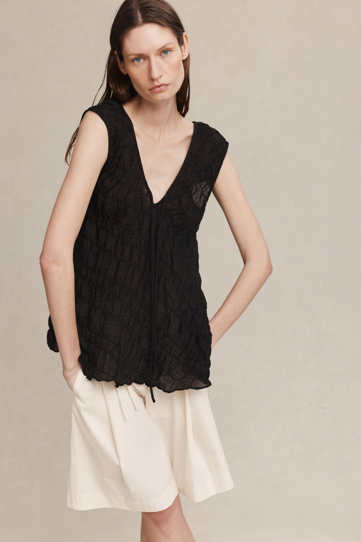 Blanche Top | Black