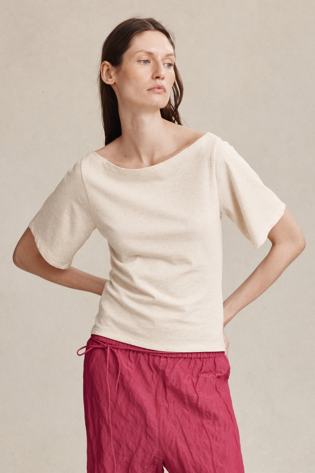 Thalia Tee | Oat