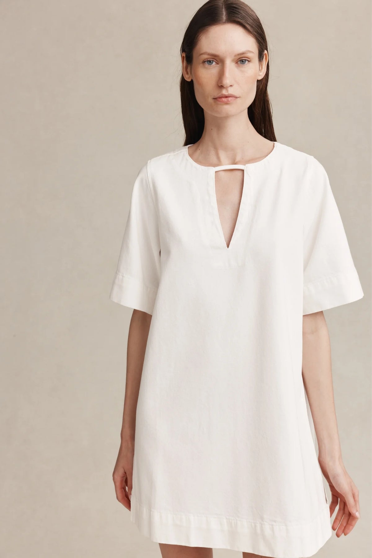 Rennie Dress | Blanc