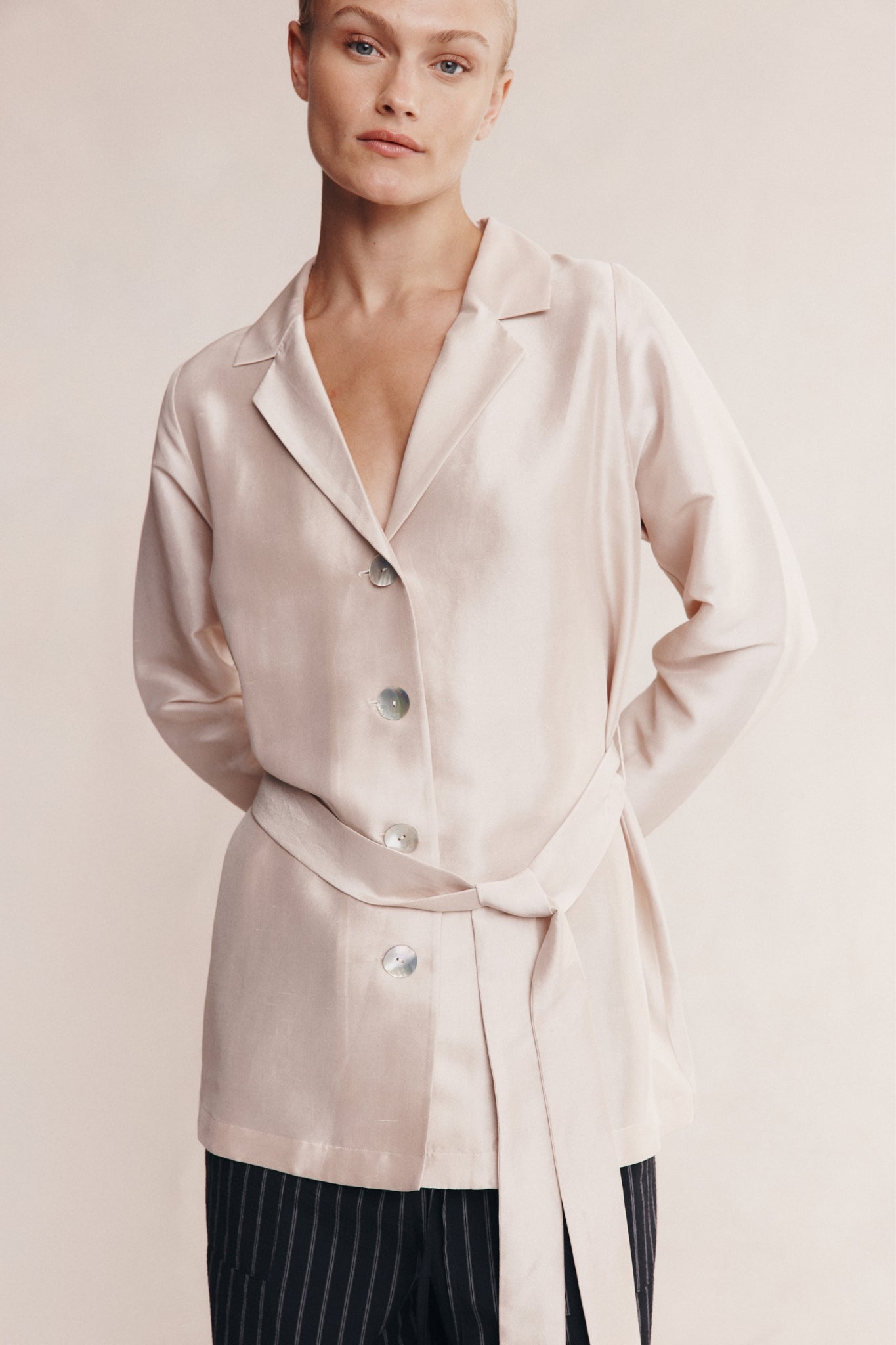 Miro Shirt | Pearl