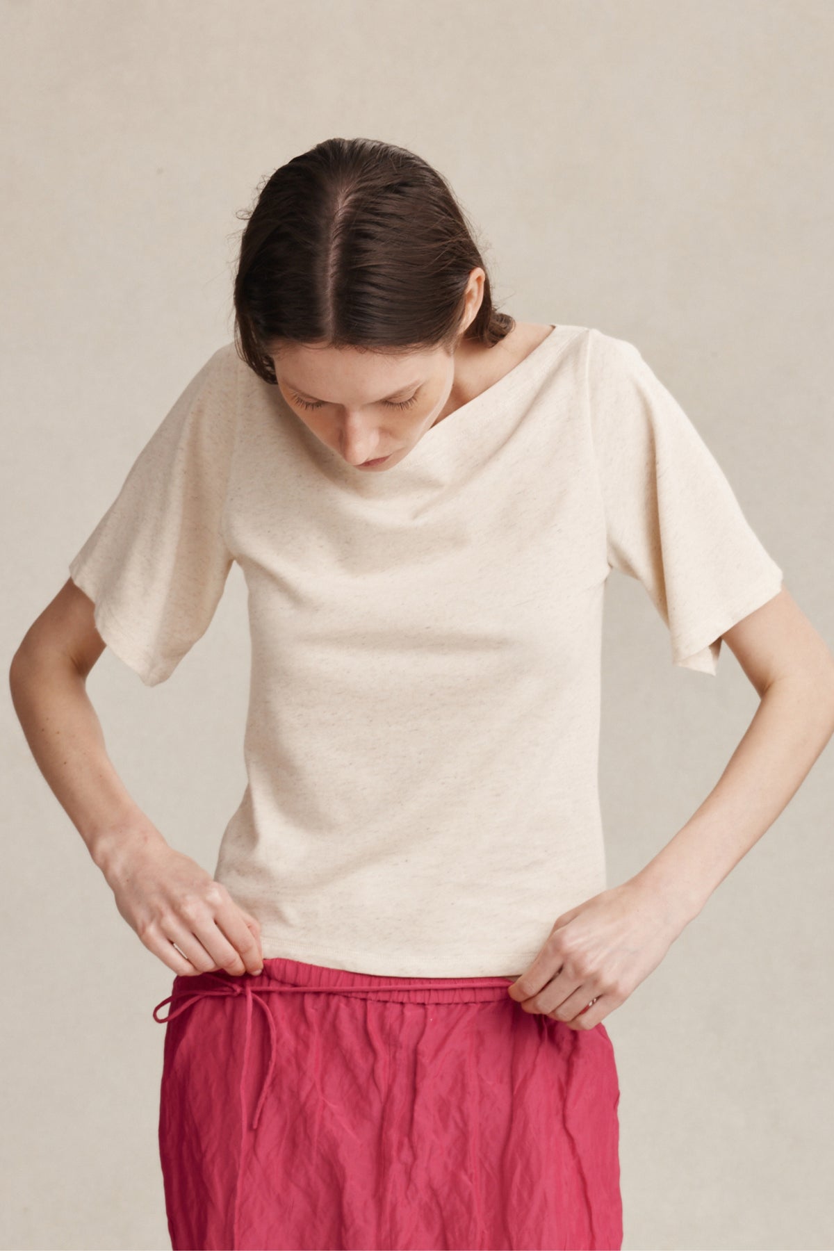 Thalia Tee | Oat