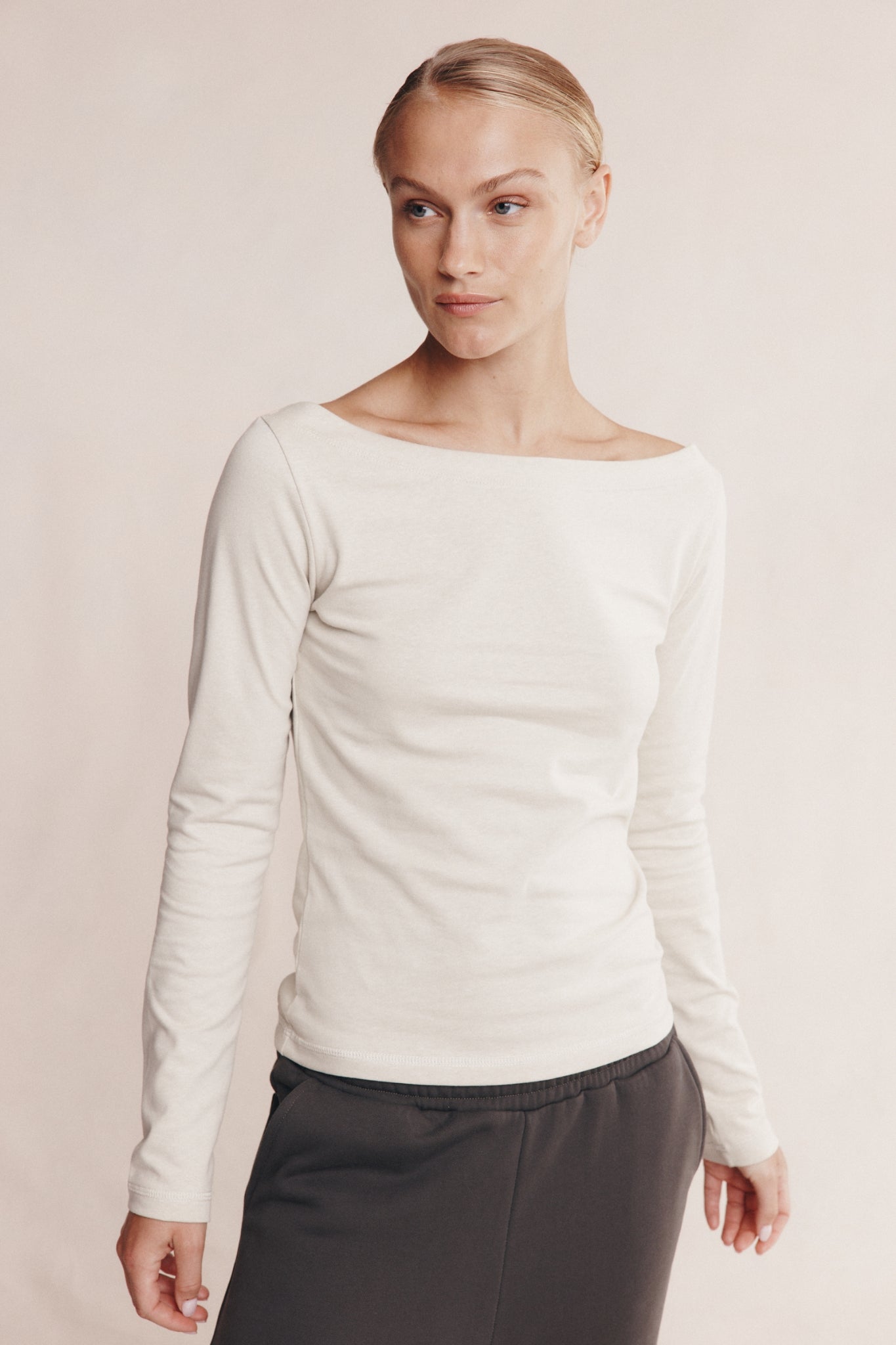 Thalia Long Sleeve Tee | Silt