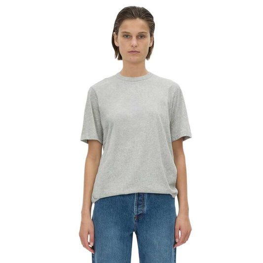 Olympia Print Tee | Grey Marle