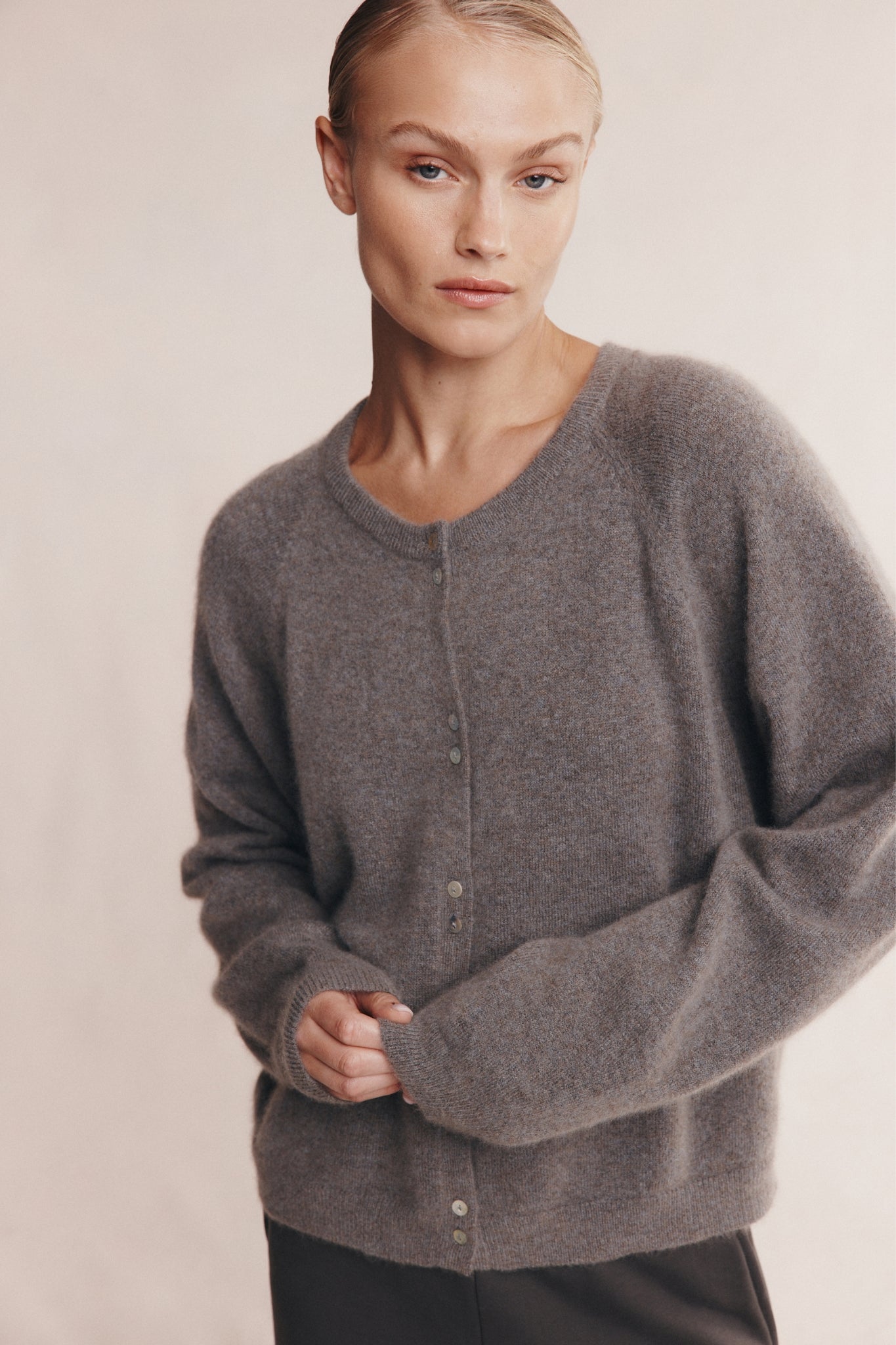 Babette Cardigan | Squirrel