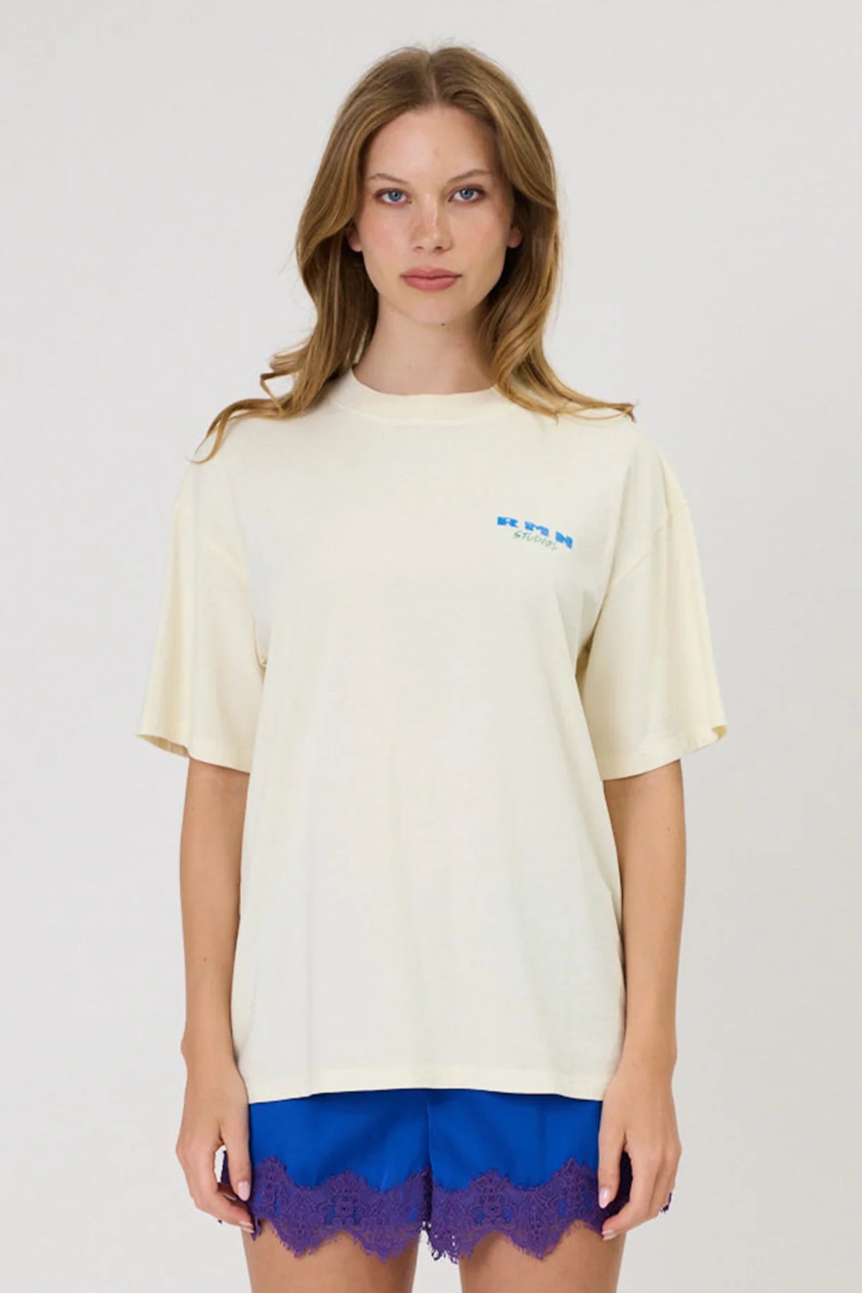Star Tee | Washed Ivory