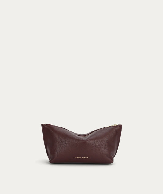 Medium Poucher | Dark Cherry