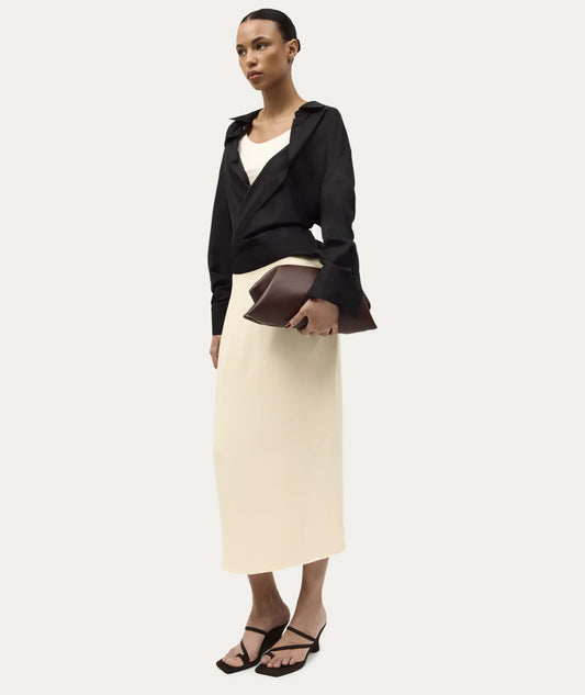 Vault Clutch | Dark Cherry